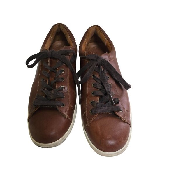 Vionic Baldwin Brown Leather Lace Up Shoes Size 10.5 - Picture 3 of 7